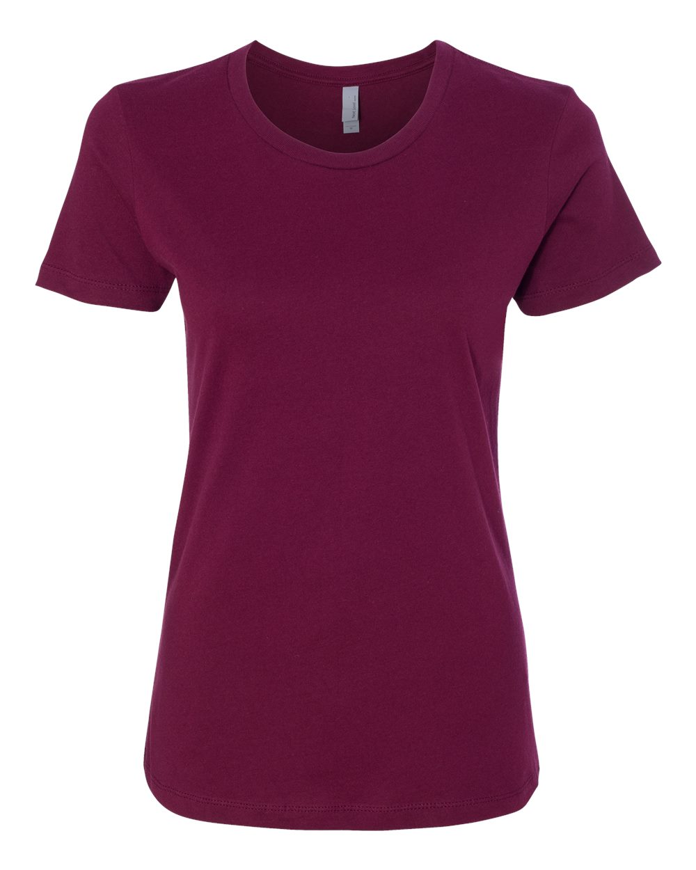 Next Level Women’s Cotton Tee. 3900 - Maroon