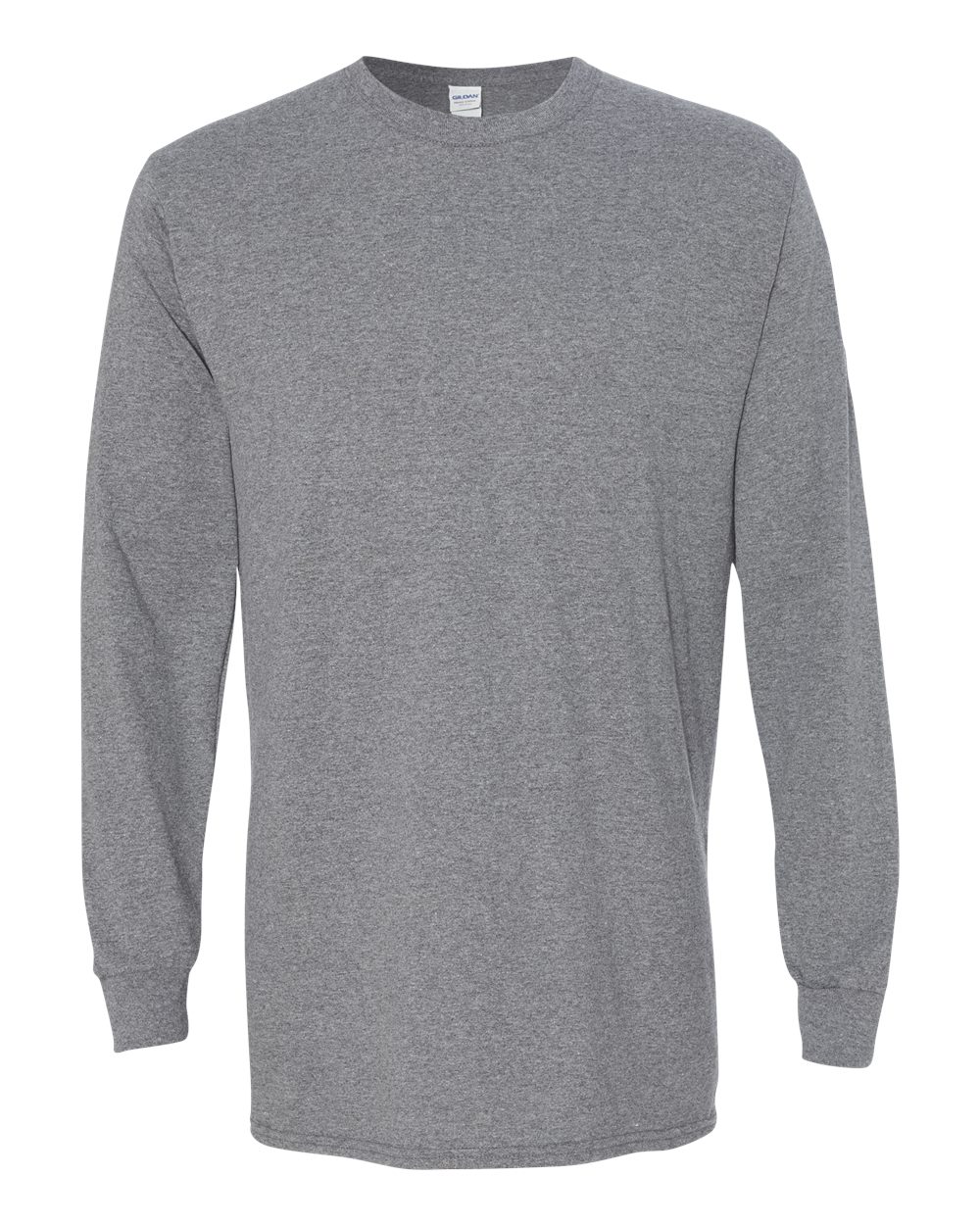 Gildan Unisex Heavy Cotton™ Long Sleeve T-Shirt. 5400 - Graphite Heather