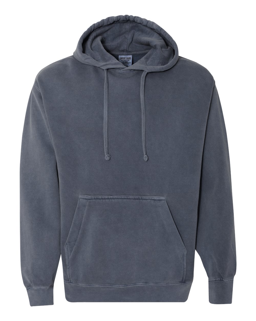 Comfort Colors Unisex Garment-Dyed Hooded Sweatshirt. 1567 - Denim