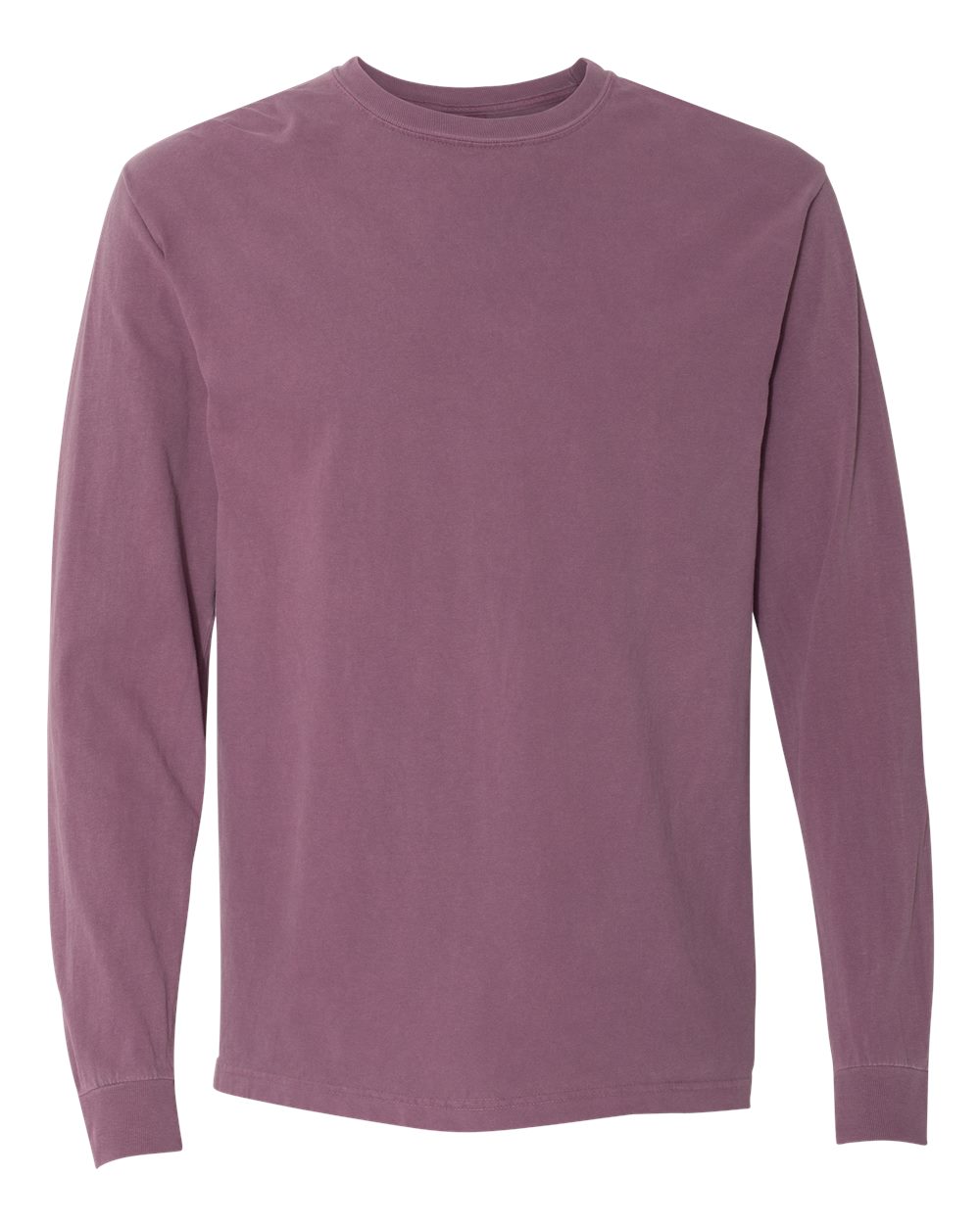 Comfort Colors Unisex Garment-Dyed Heavyweight Long Sleeve T-Shirt. 6014 - Berry