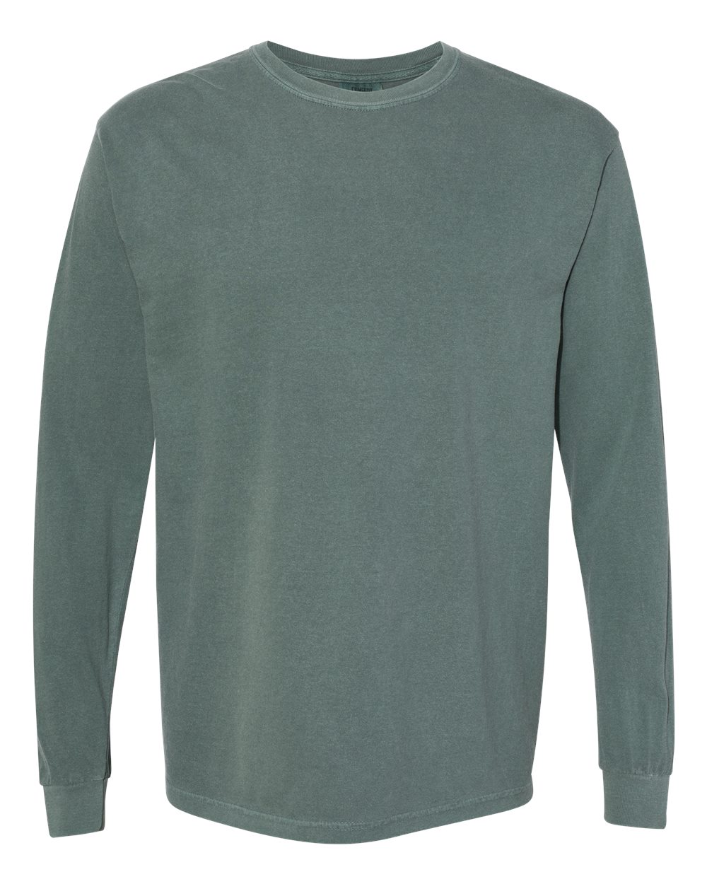 Comfort Colors Unisex Garment-Dyed Heavyweight Long Sleeve T-Shirt. 6014 - Blue Spruce