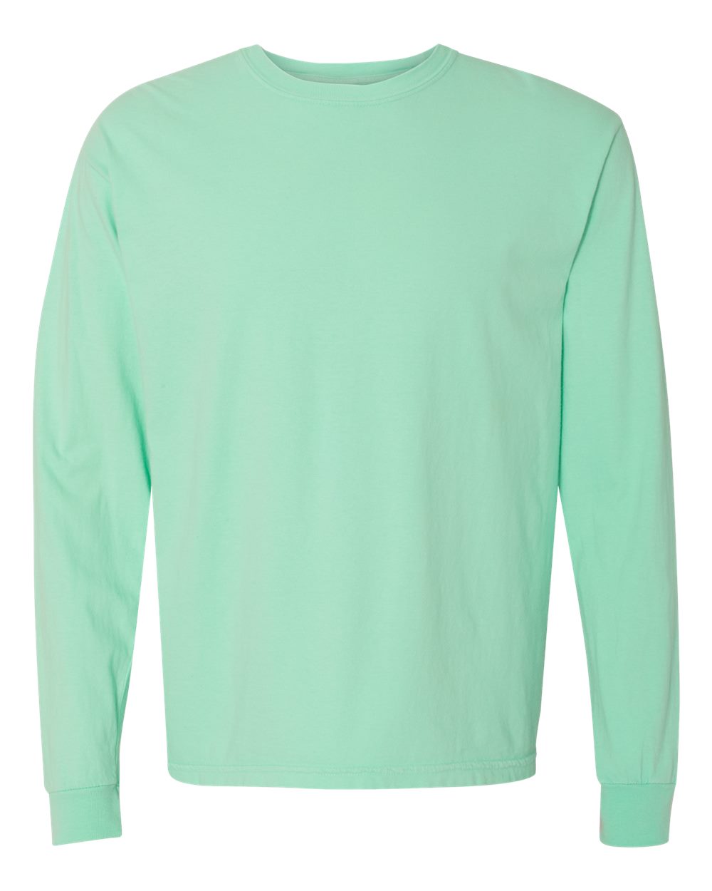 Comfort Colors Unisex Garment-Dyed Heavyweight Long Sleeve T-Shirt. 6014 - Island Reef