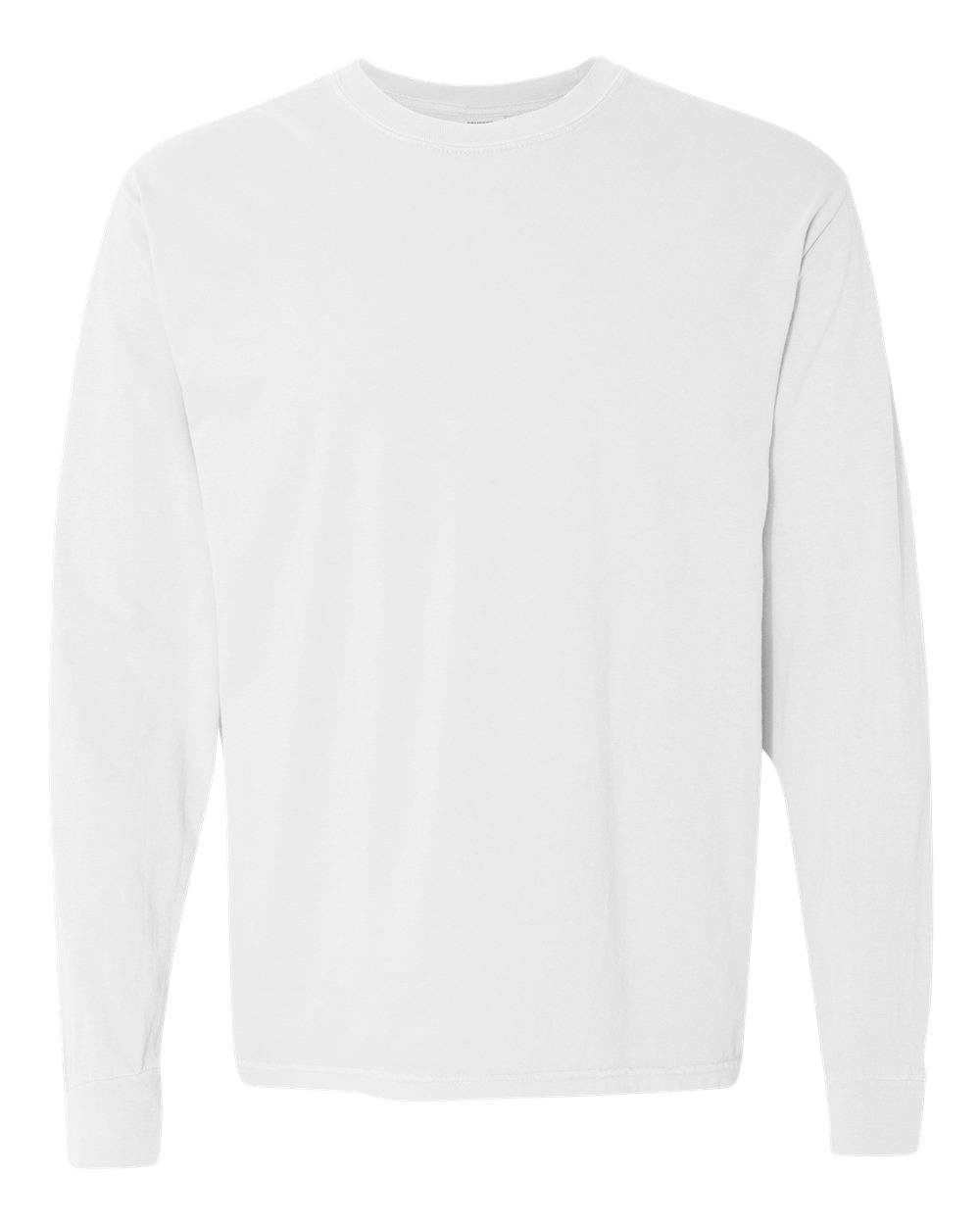 Comfort Colors Unisex Garment-Dyed Heavyweight Long Sleeve T-Shirt. 6014 - White