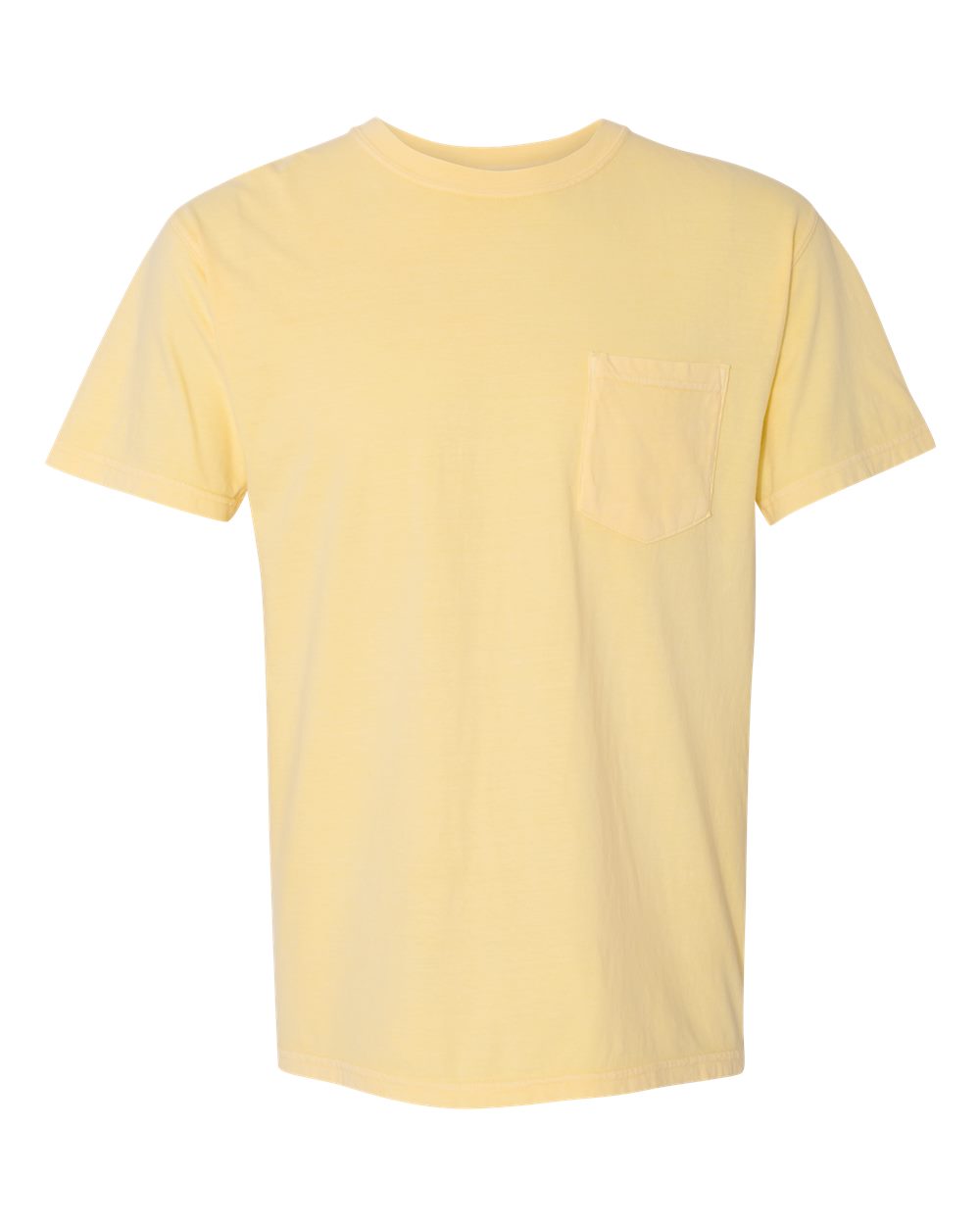 Comfort Colors Unisex Garment-Dyed Heavyweight Pocket T-Shirt. 6030 - Butter