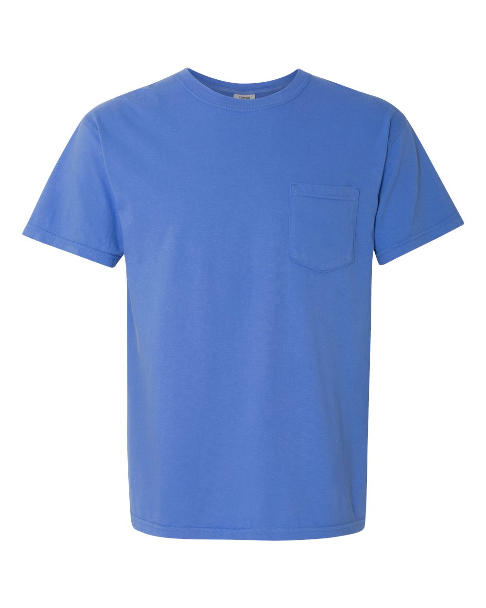 Comfort Colors Unisex Garment-Dyed Heavyweight Pocket T-Shirt. 6030 - Mystic Blue