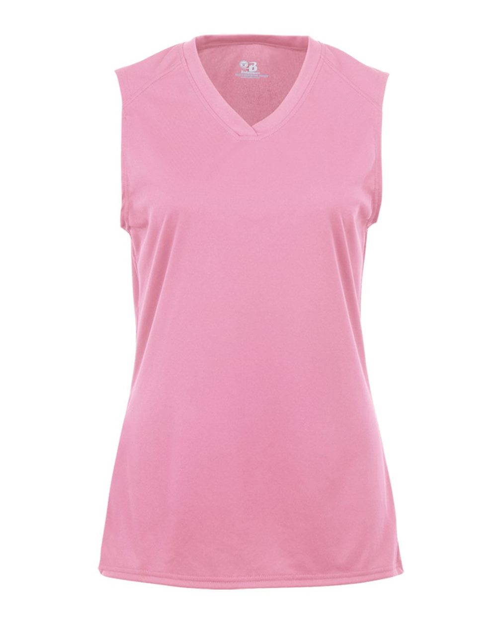 Badger Women's B-Core Sleeveless T-Shirt. 4163 - Pink
