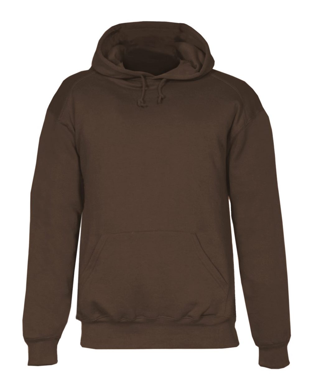 Badger Unisex Hooded Sweatshirt. 1254 - Brown