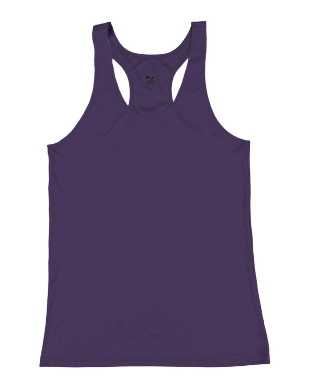 Badger Women’s B-Core Racerback Tank Top. 4166 - Purple