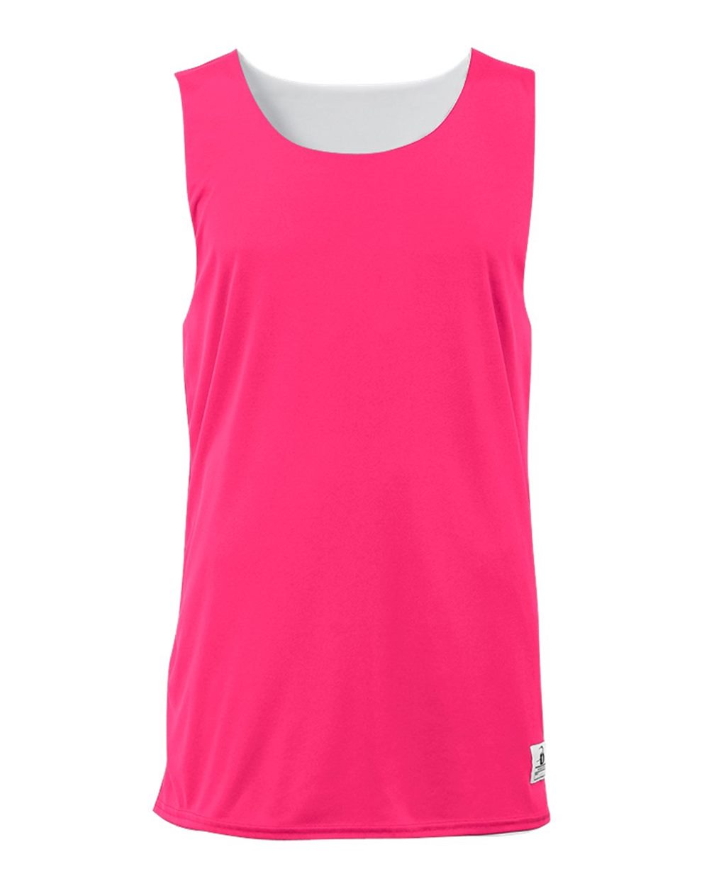 Badger Women's B-Core Reversible Tank Top. 4169 - Hot Pink