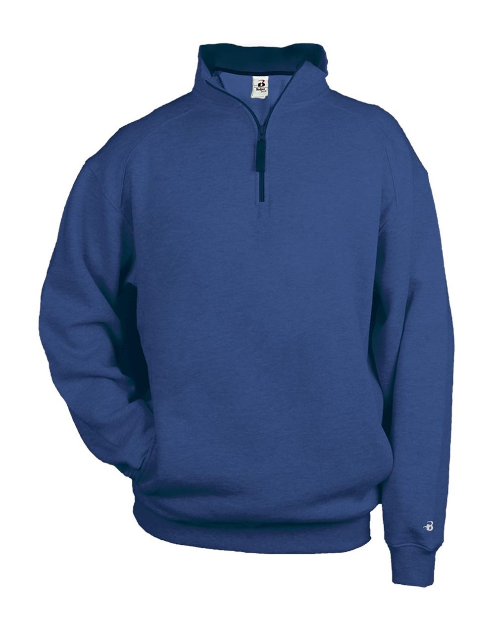 Badger Men's Quarter-Zip Sweatshirt. 1286 - Royal