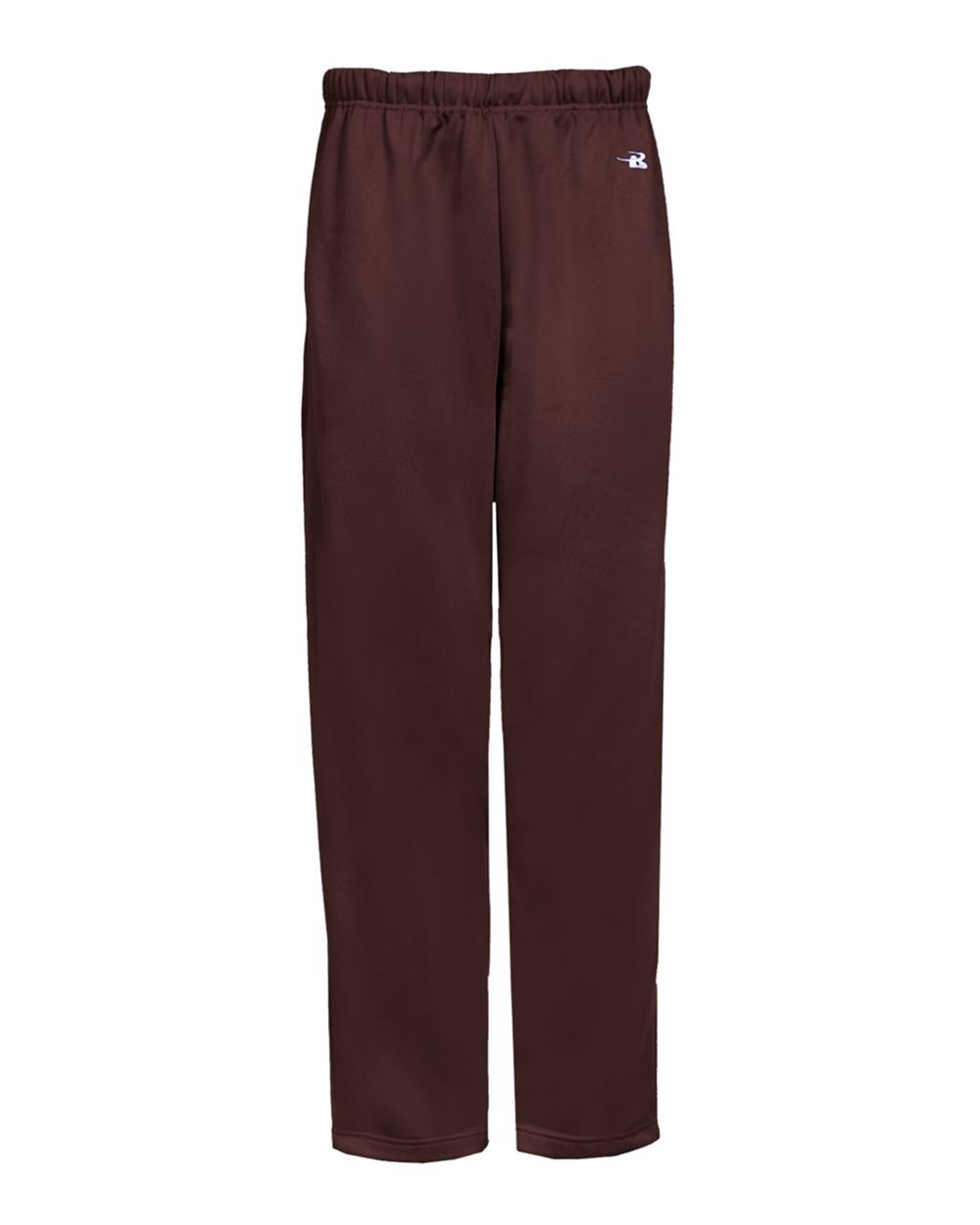 Badger Unisex Performance Fleece Open-Bottom Sweatpants. 1478 - Maroon