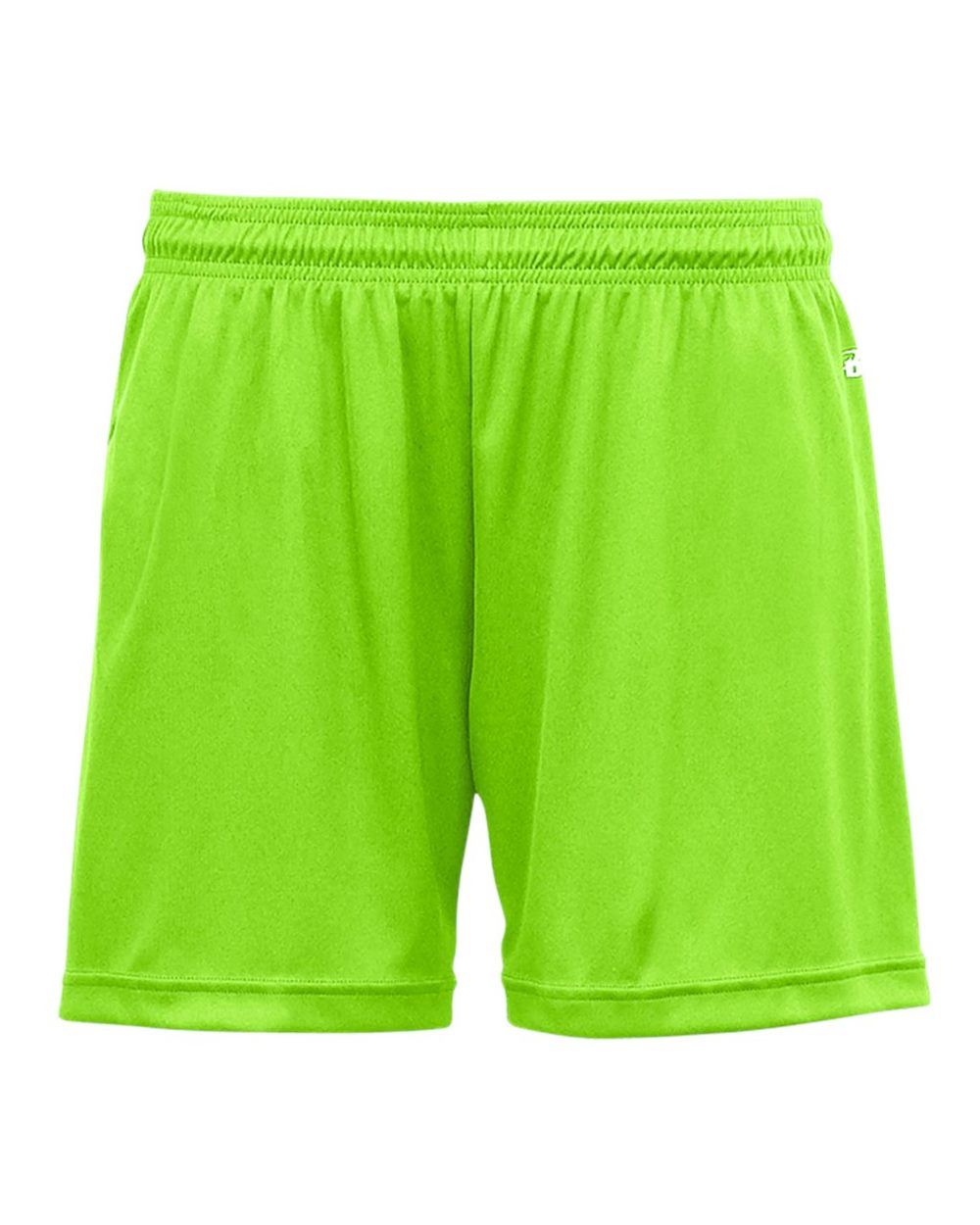 Badger Girls' B-Core Shorts. 2116 - Lime