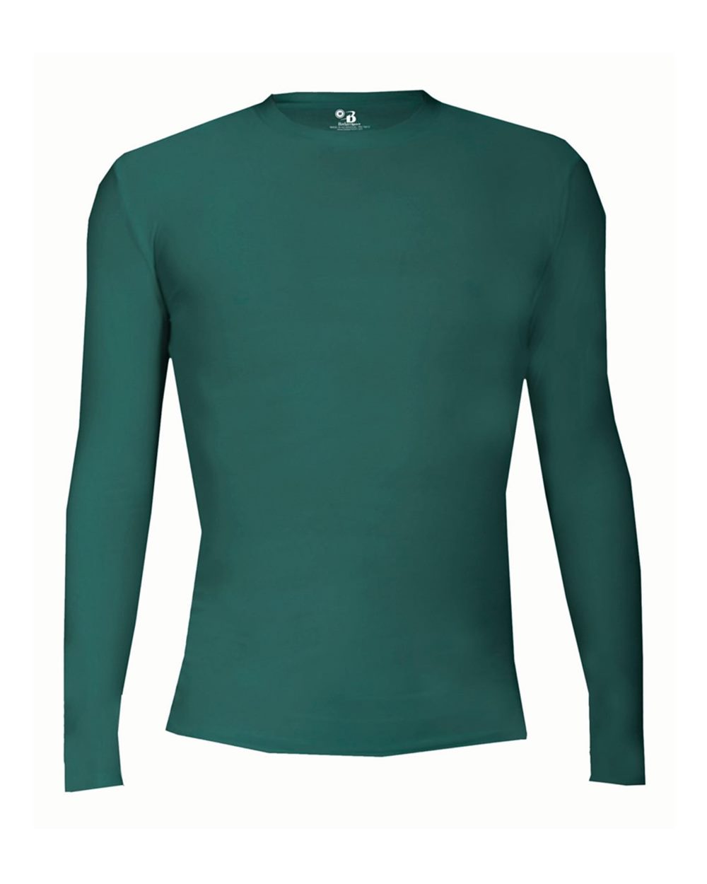 Badger Men's Pro-Compression Long Sleeve T-Shirt. 4605 - Forest
