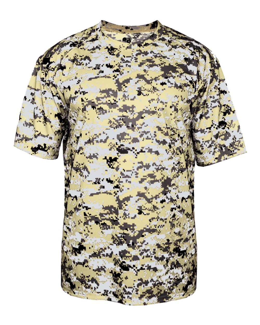 Badger Youth Digital Camo T-Shirt. 2180 - Vegas Gold Digital