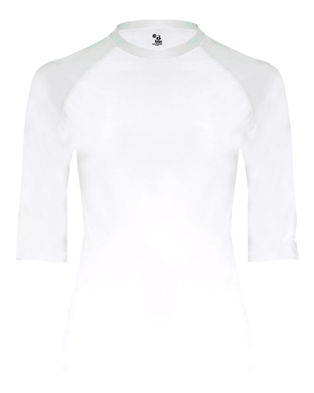 Badger Men's Pro-Compression Half Sleeve T-Shirt. 4627 - White