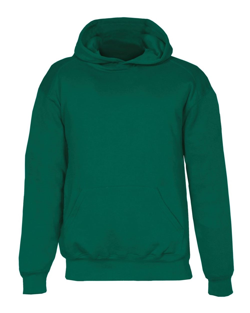 Badger Youth Hooded Sweatshirt. 2254 - Forest
