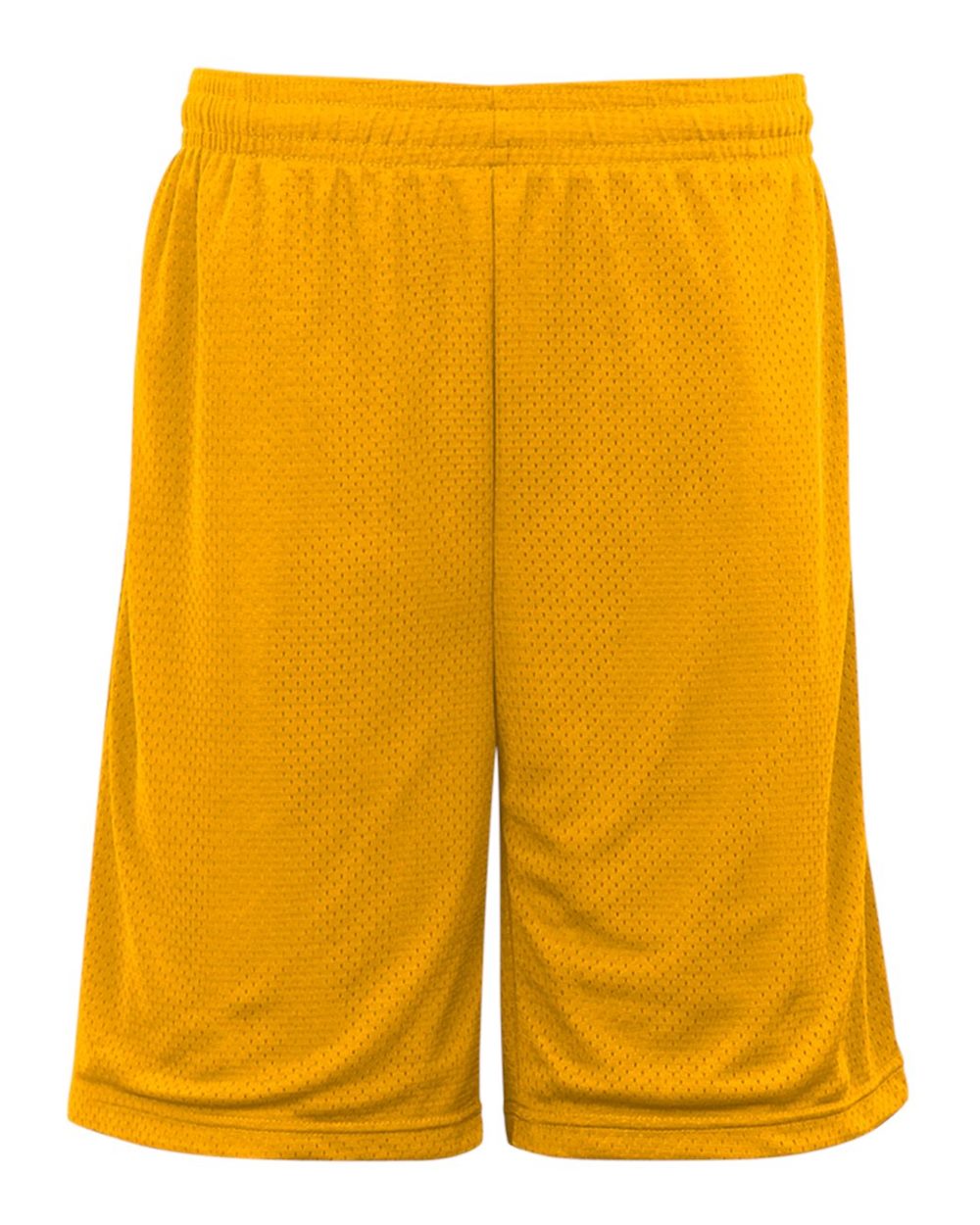 Badger Men's Pro Mesh 9" Shorts with Pockets. 7219 - Gold
