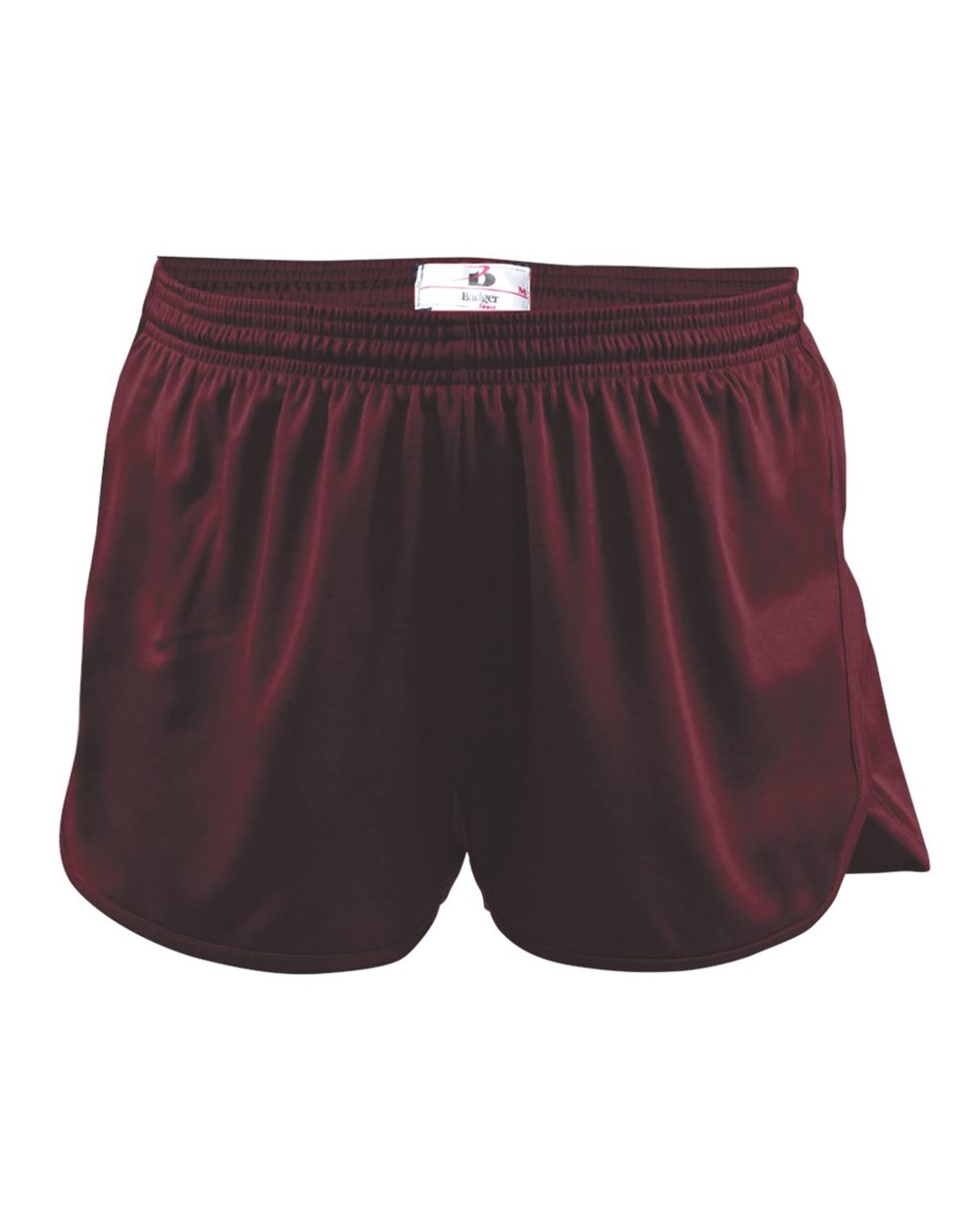 Alleson Athletic Men's B-Core Track Shorts. 7272 - Maroon