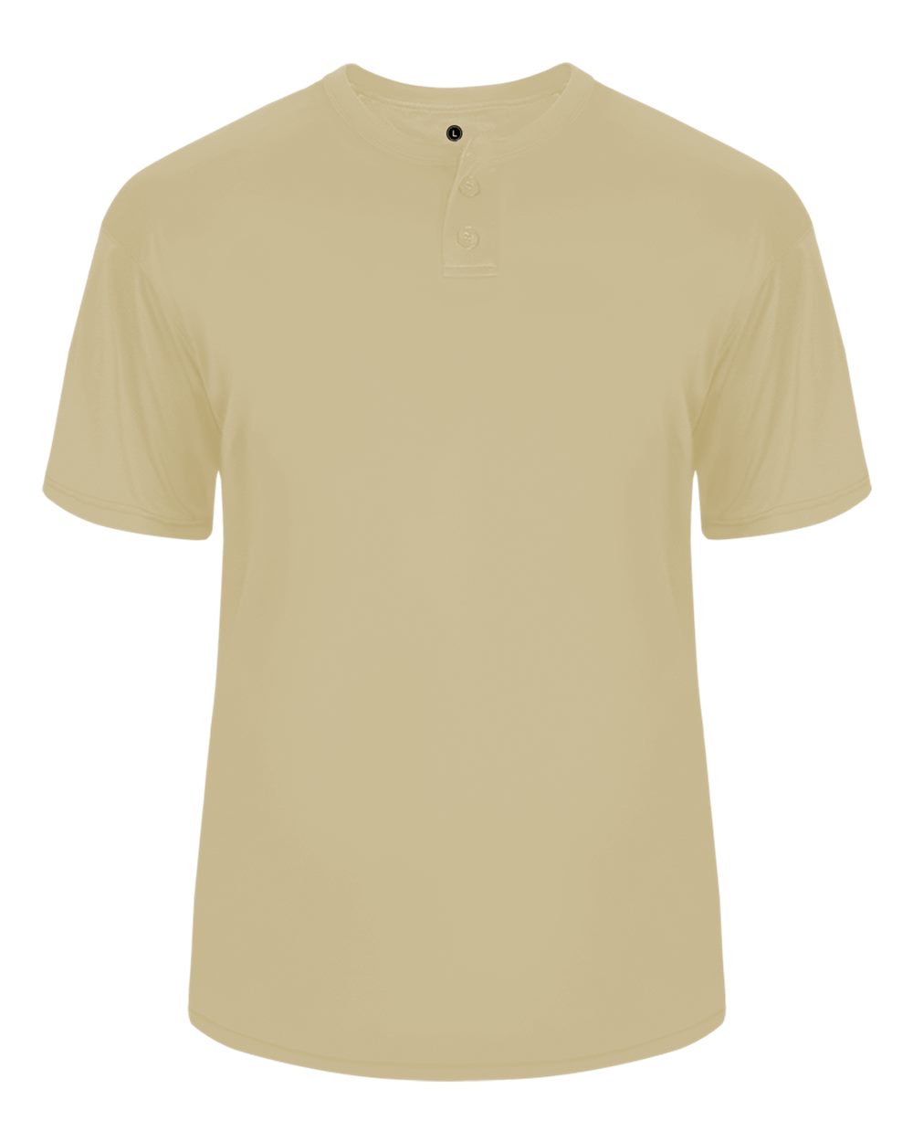 Alleson Athletic Men's B-Core Placket Jersey. 7930 - Vegas Gold