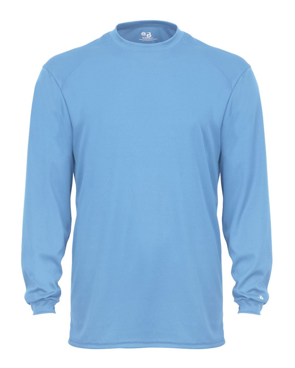 Badger Unisex B-Core Long Sleeve T-Shirt. 4104 - Columbia Blue