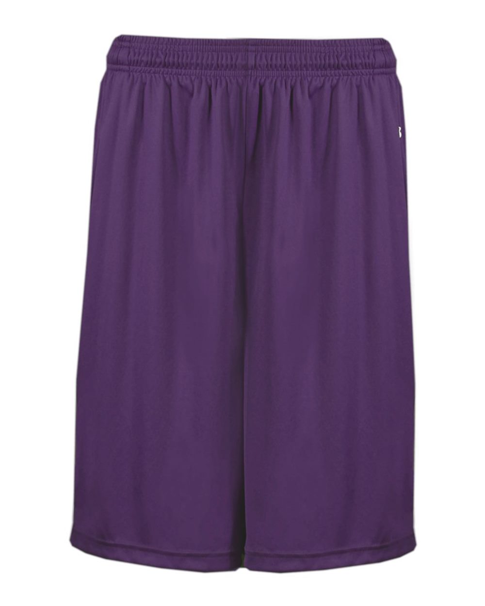 Badger Men's B-Core 10" Shorts with Pockets. 4119 - Purple