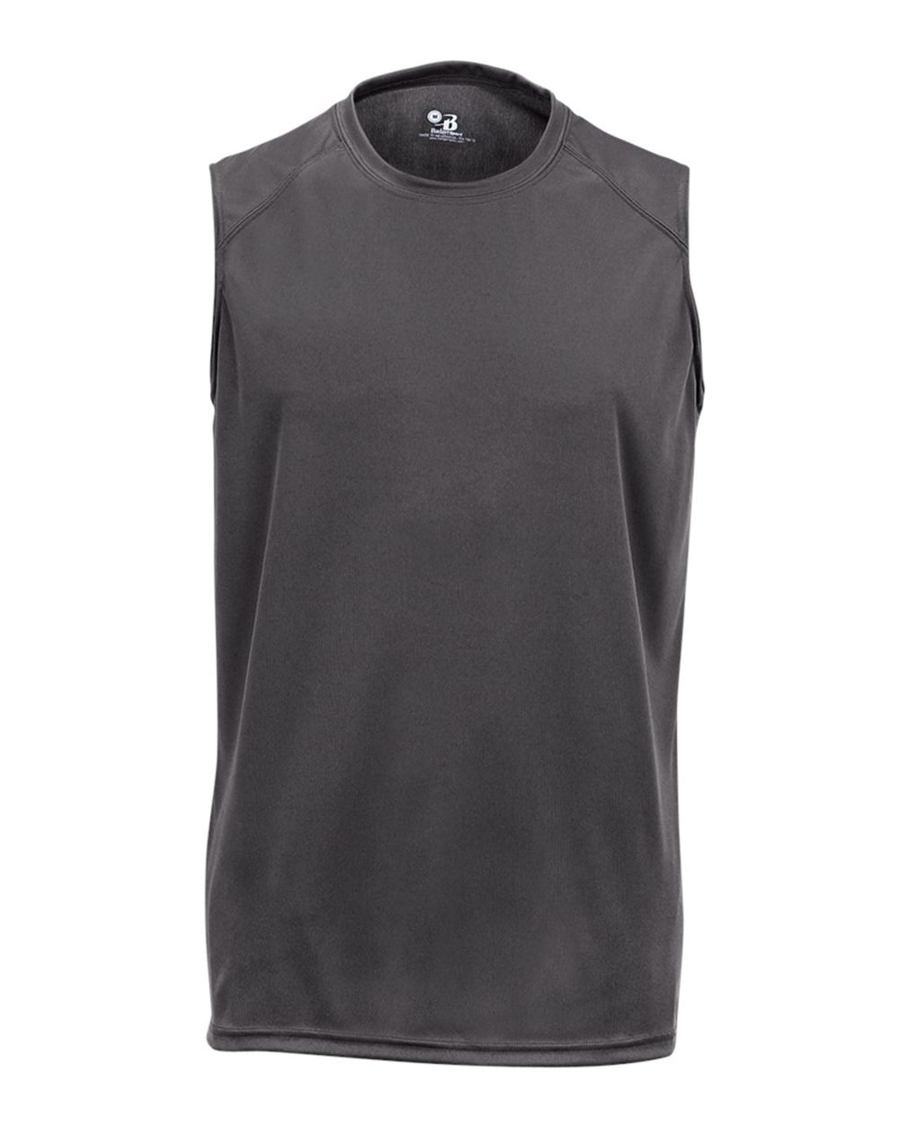 Badger Men's B-Core Sleeveless T-Shirt. 4130 - Graphite