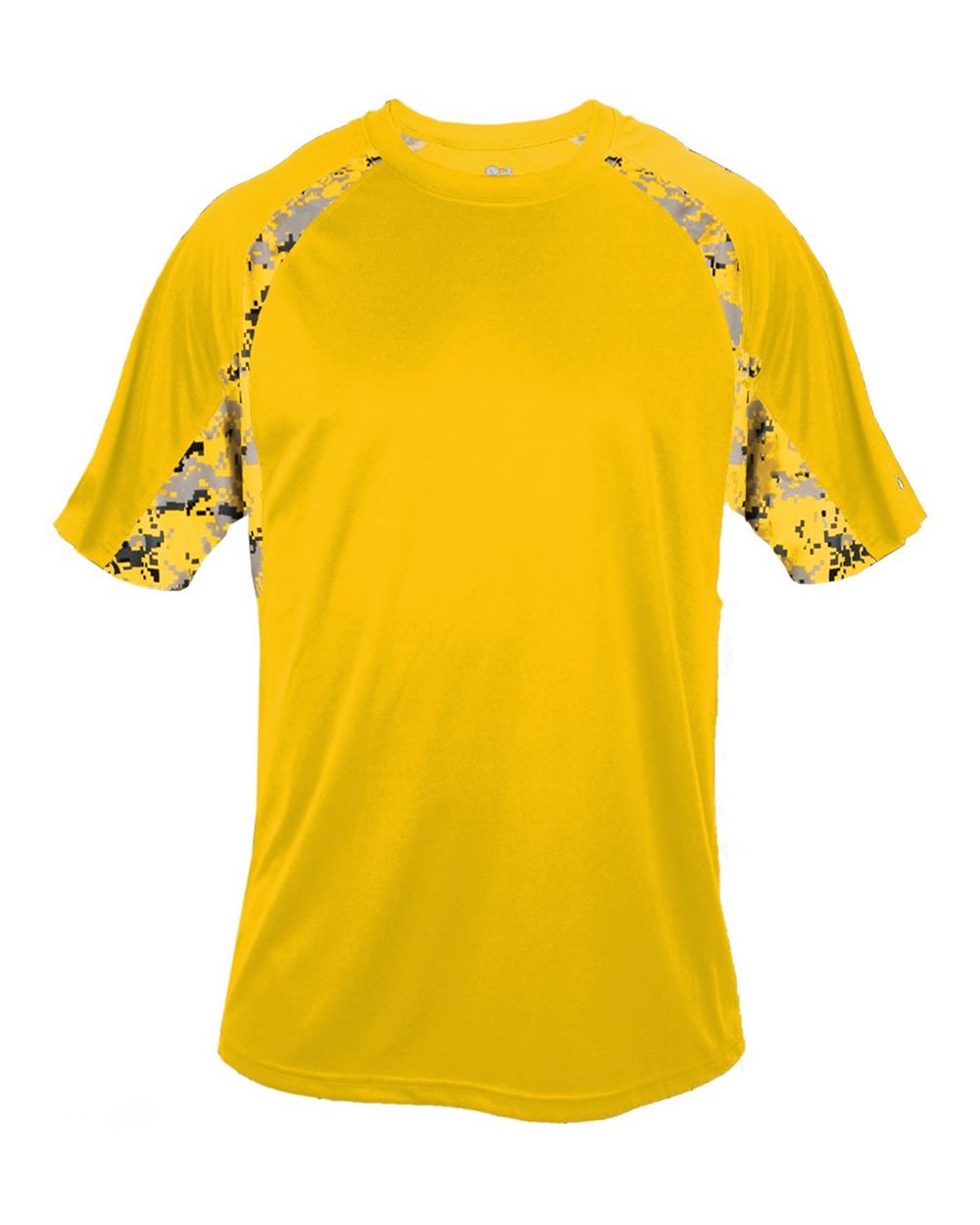 Badger Men's Hook Digital T-Shirt. 4140 - Gold/ Gold