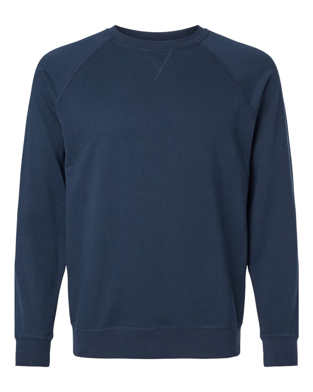 Next Level Unisex Laguna Raglan Crewneck Sweatshirt. 9000 - Midnight Navy