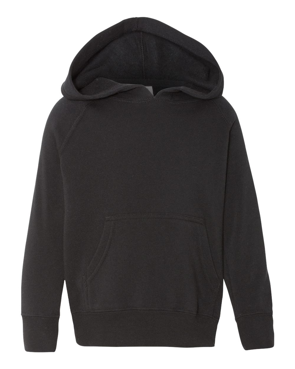 Independent Trading Co. Toddler Special Blend Hooded Raglan Sweatshirt. PRM10TSB - Black