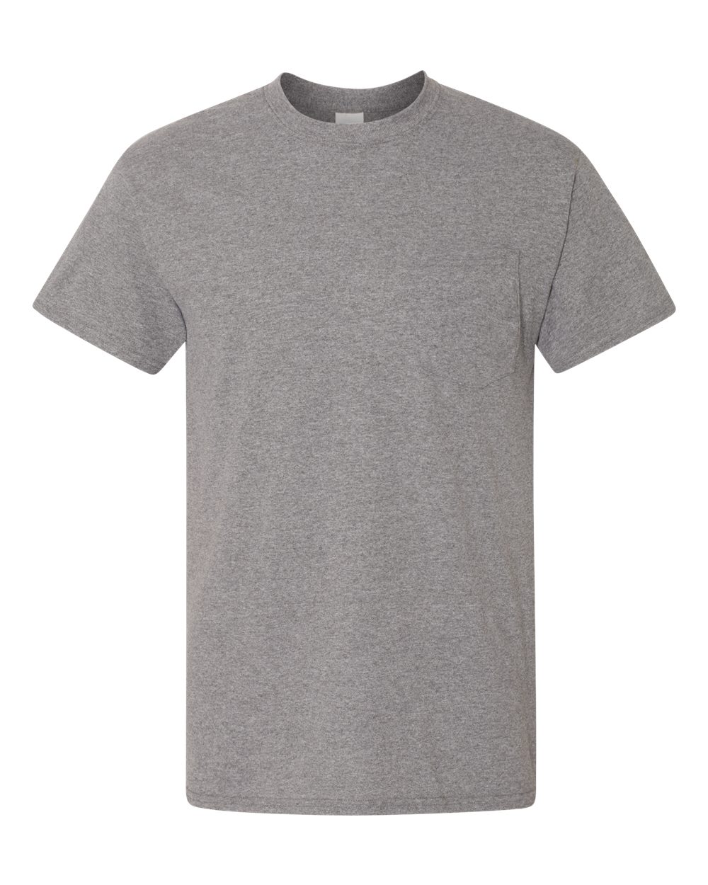 Gildan Unisex DryBlend® Pocket T-Shirt. 8300 - Graphite Heather
