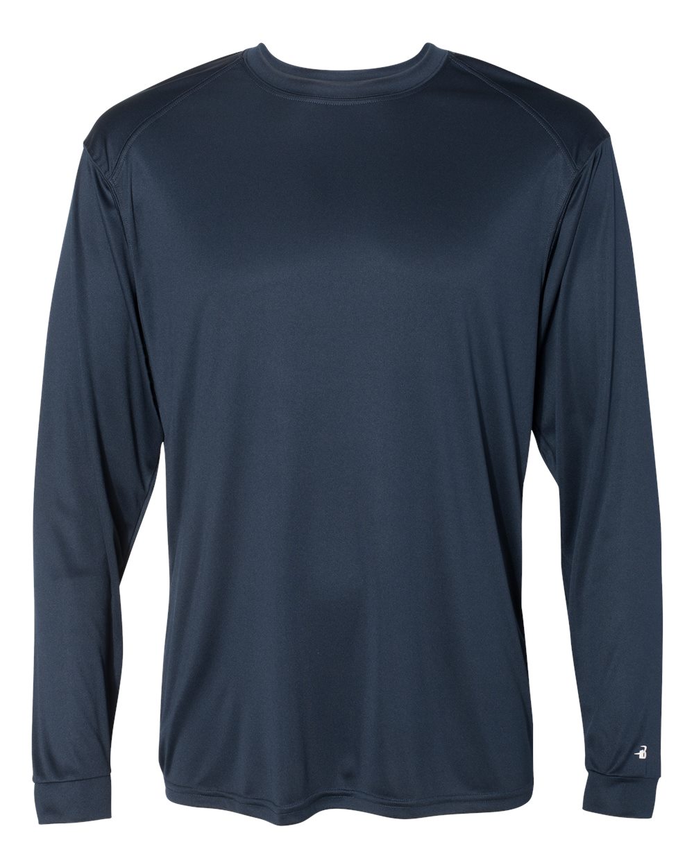 Badger Men's Ultimate SoftLock™ Long Sleeve T-Shirt. 4004 - Navy