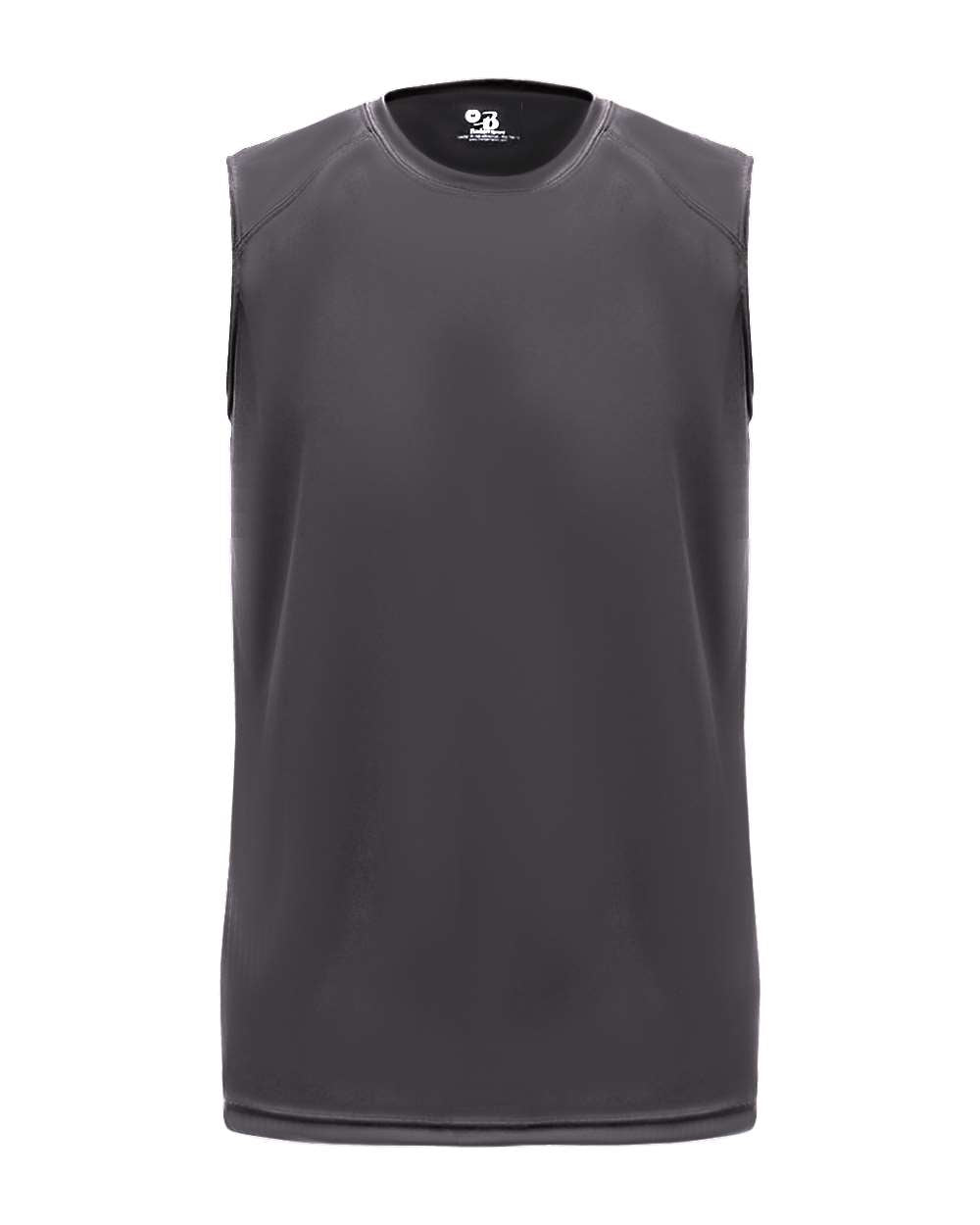 Badger Youth B-Core Sleeveless T-Shirt. 2130 - Graphite