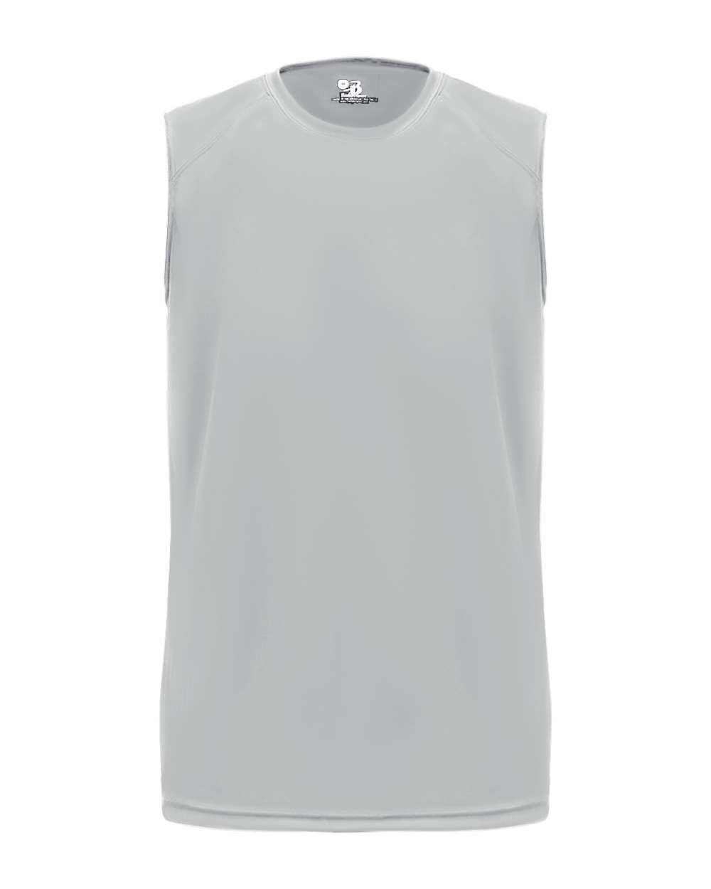 Badger Youth B-Core Sleeveless T-Shirt. 2130 - Silver