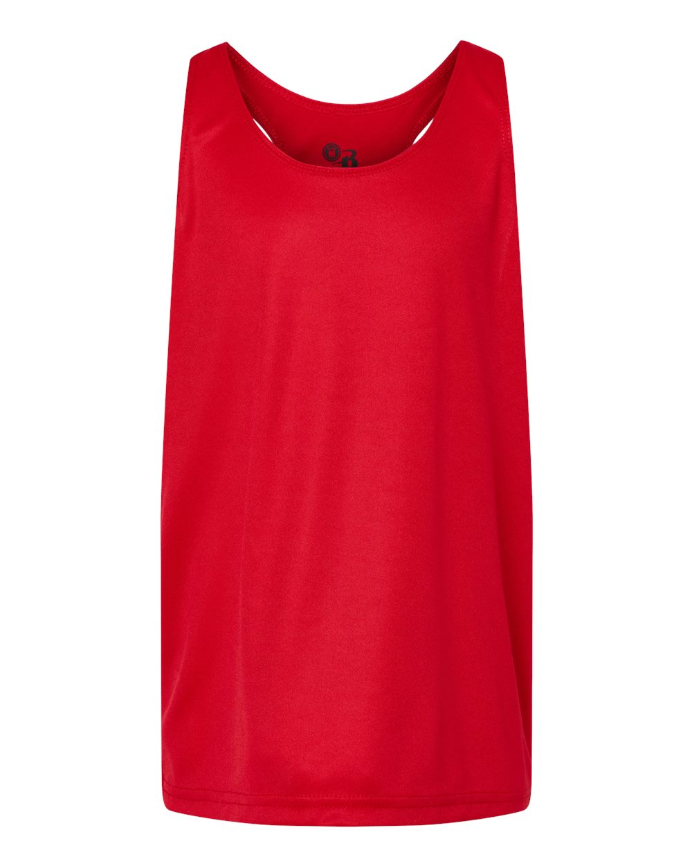 Badger Girls’ B-Core Racerback Tank Top. 2166 - Red