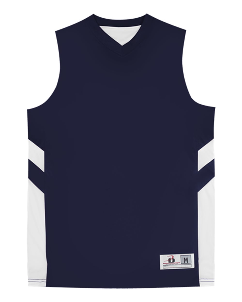 Badger Youth B-Pivot Rev. Tank Top. 2566 - Navy/ White