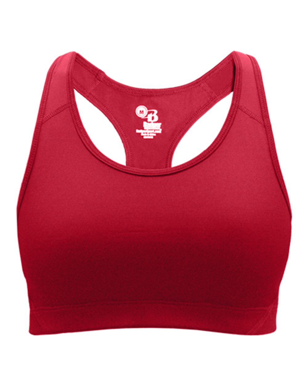 Badger Women's B-Sport Bra Top. 4636 - Red