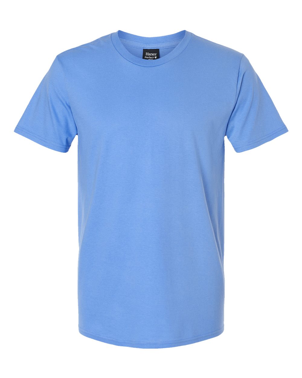 Hanes Unisex Perfect-T T-Shirt. 4980 - Carolina Blue