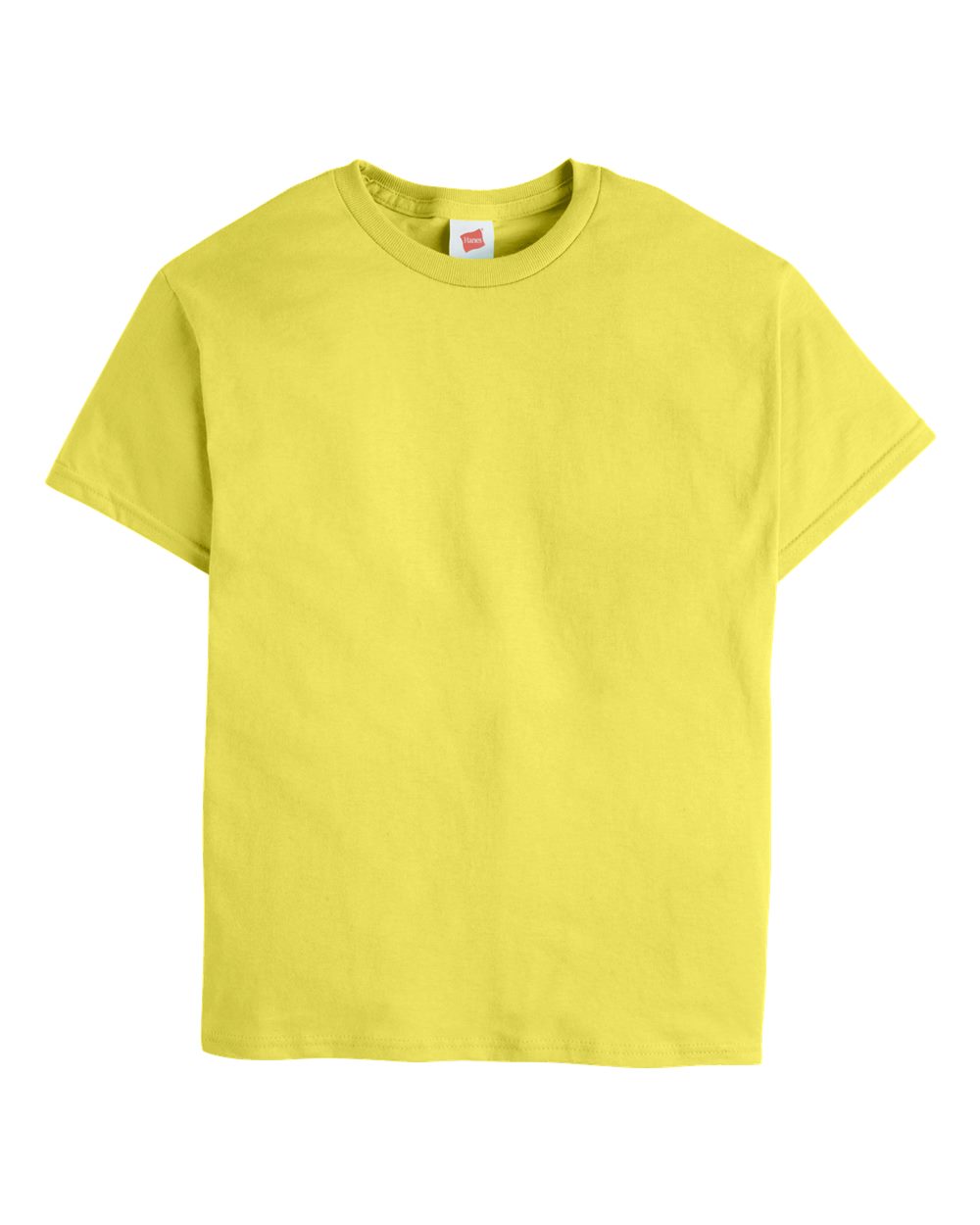 Hanes Youth Essential-T T-Shirt. 5480 - Yellow