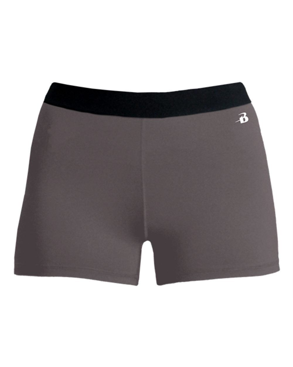 Badger Women’s 3" Pro-Compression Shorts. 4629 - Graphite