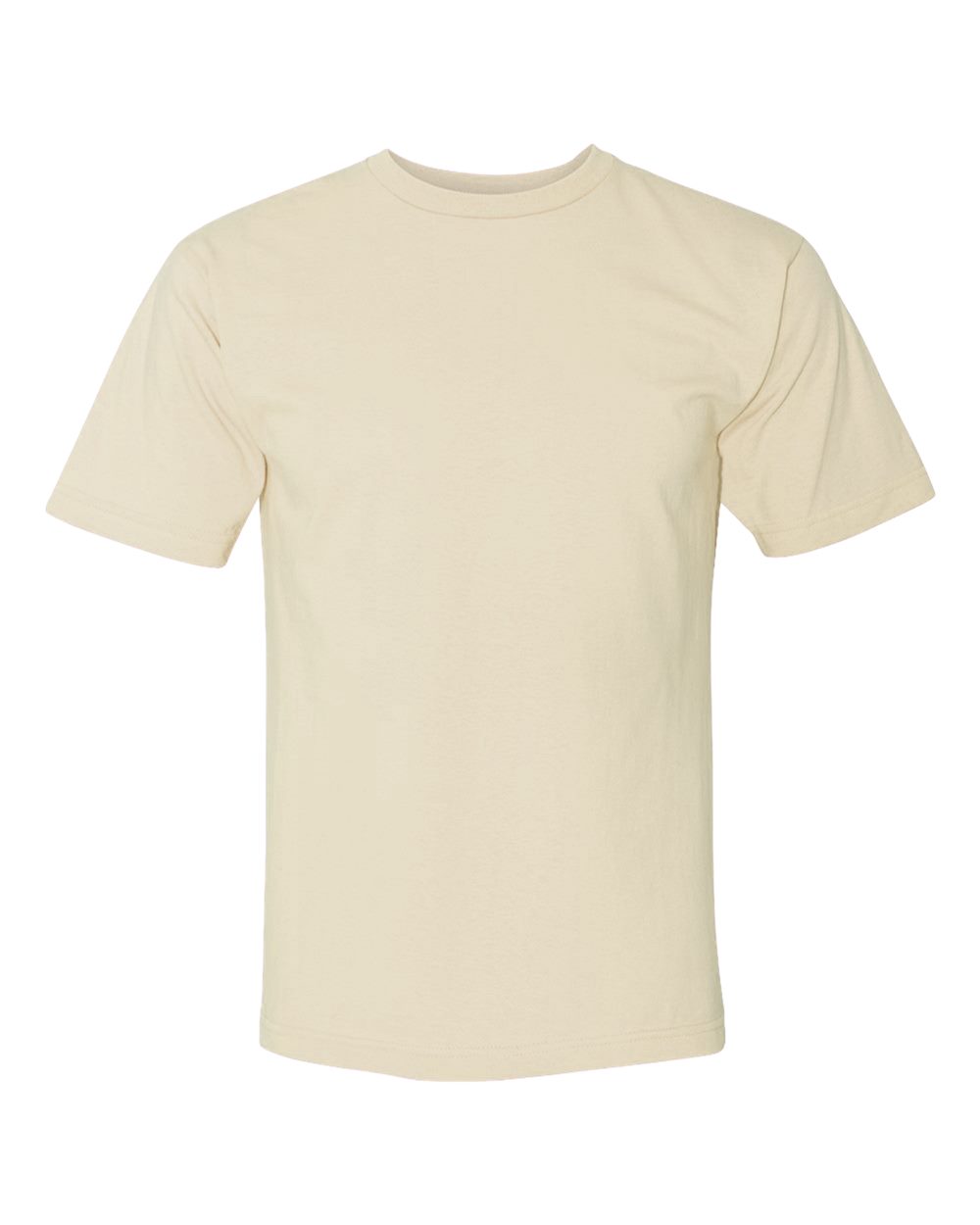 Bayside Unisex USA-Made Midweight T-Shirt. 5040 - Natural