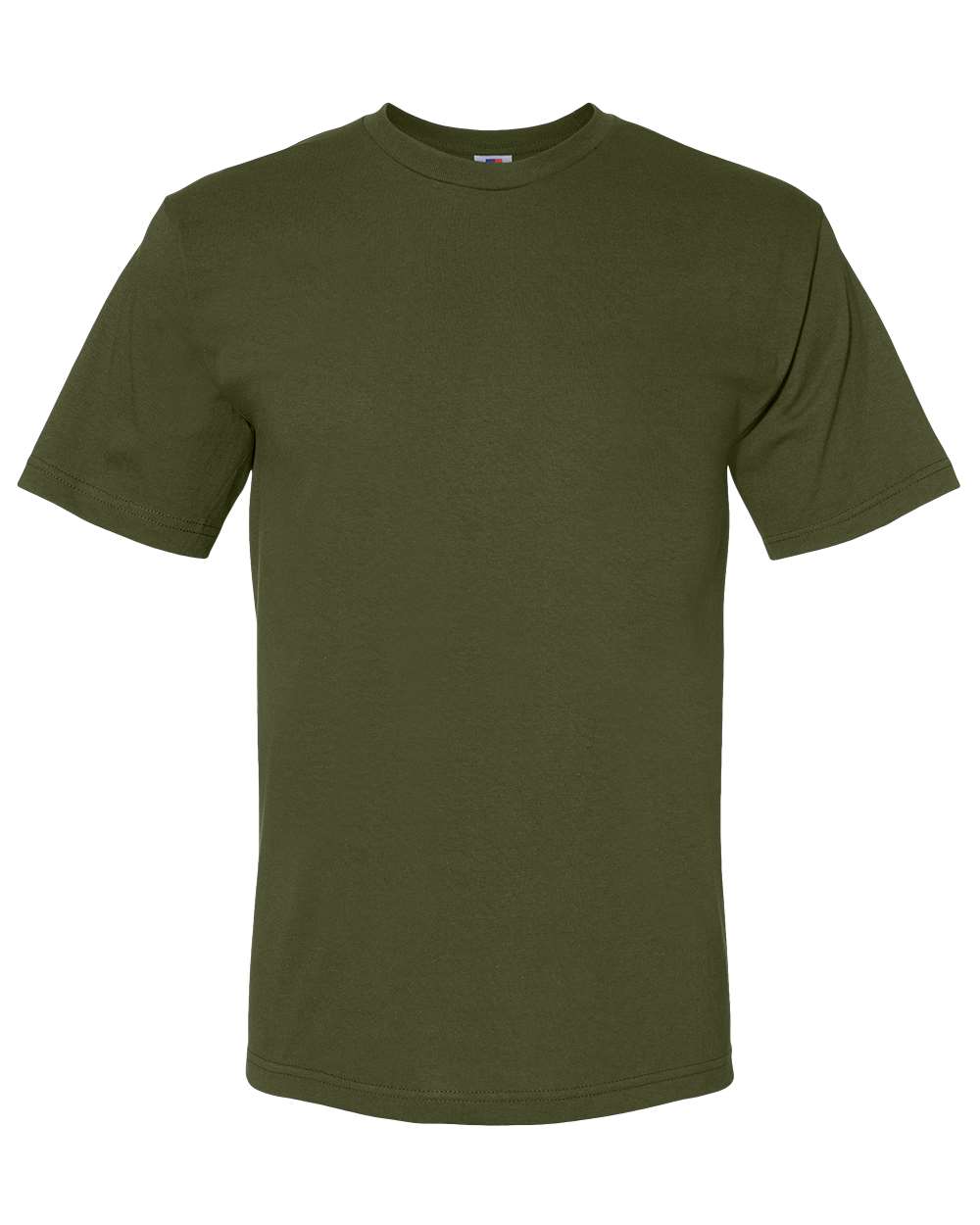Bayside Unisex USA-Made Midweight T-Shirt. 5040 - Olive