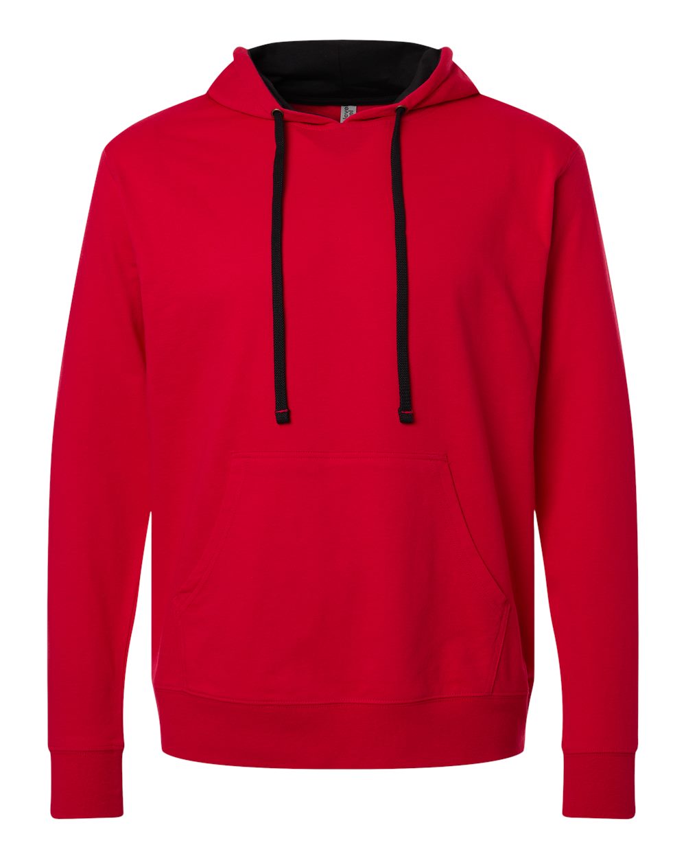 Next Level Unisex Laguna Hoodie Sweatshirt. 9301 - Red/ Black
