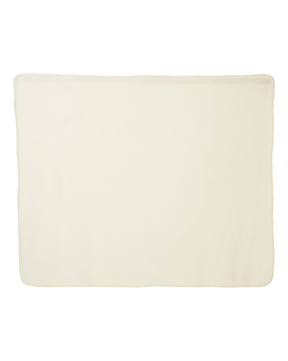 Alpine Fleece Fleece Throw Blanket. 8700 - Cream
