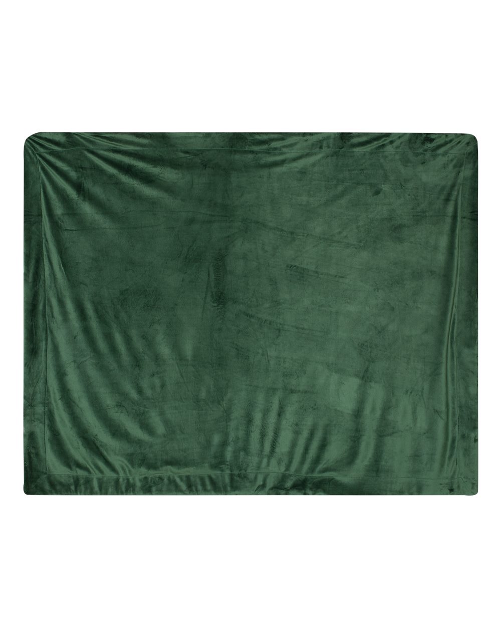 Alpine Fleece Micro Mink Sherpa Blanket. 8712 - Forest