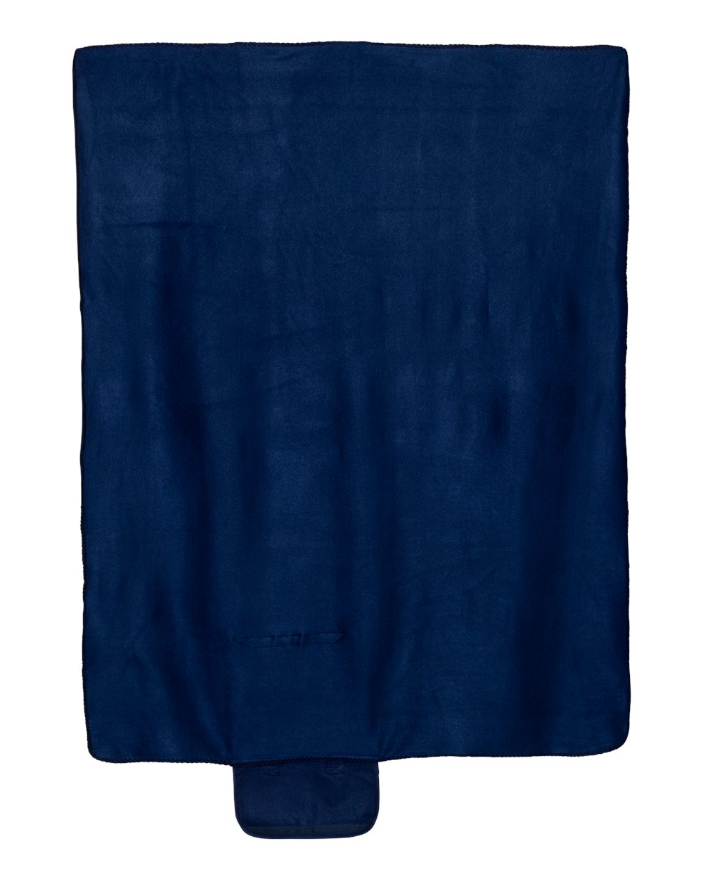 Alpine Fleece Roll Up Blanket. 8718 - Navy