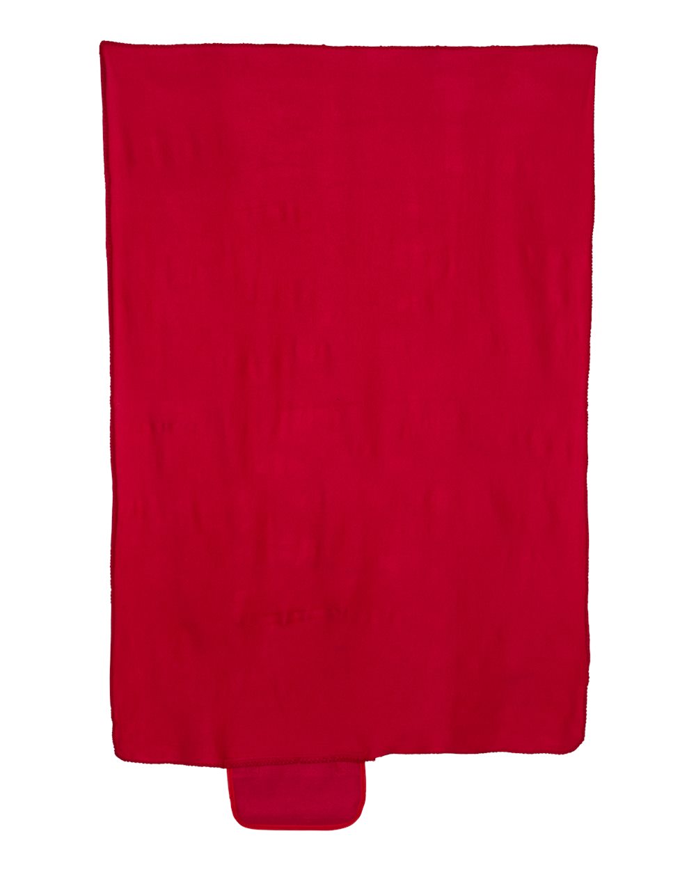 Alpine Fleece Roll Up Blanket. 8718 - Red