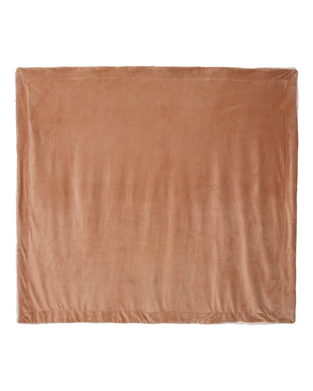 Alpine Fleece Oversized Mink Sherpa Blanket. 8726 - Camel