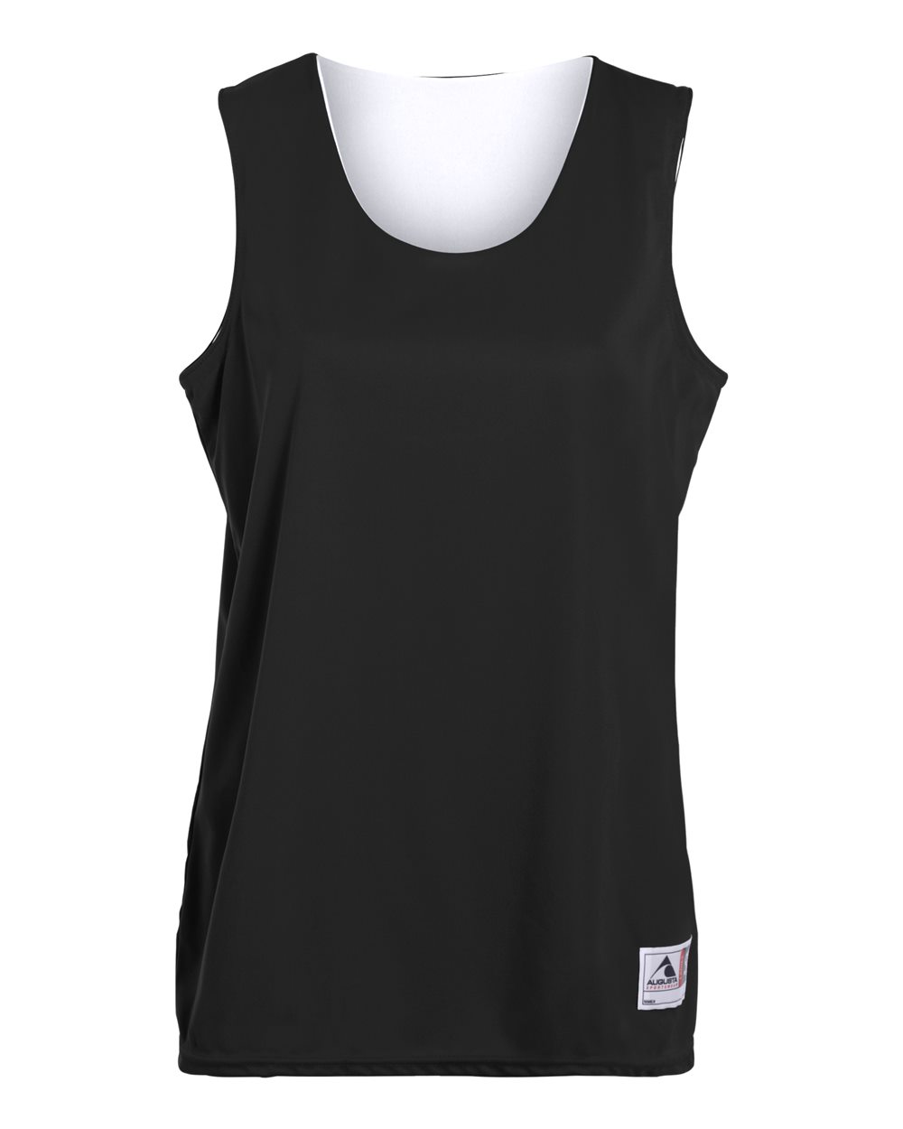 Augusta Sportswear Women's Reversible Wicking Tank Top. 147 - Black/ White