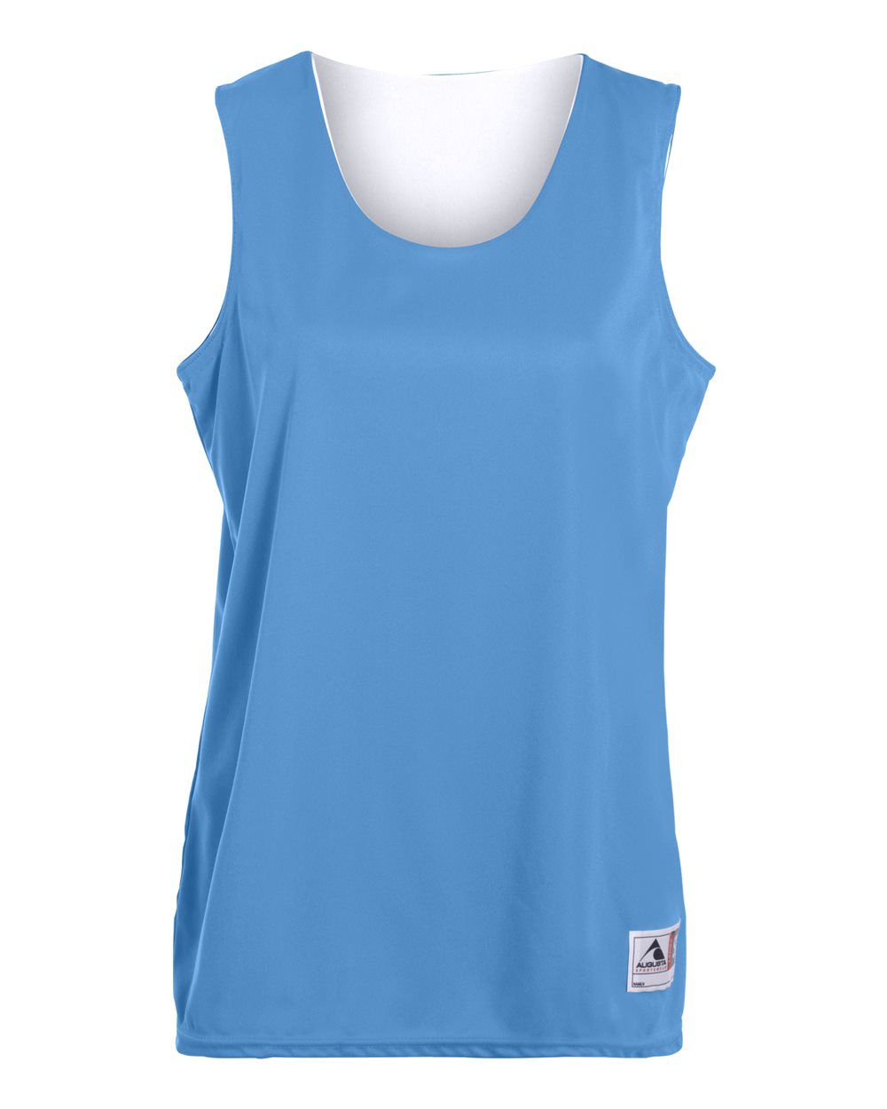Augusta Sportswear Women's Reversible Wicking Tank Top. 147 - Columbia Blue/ White