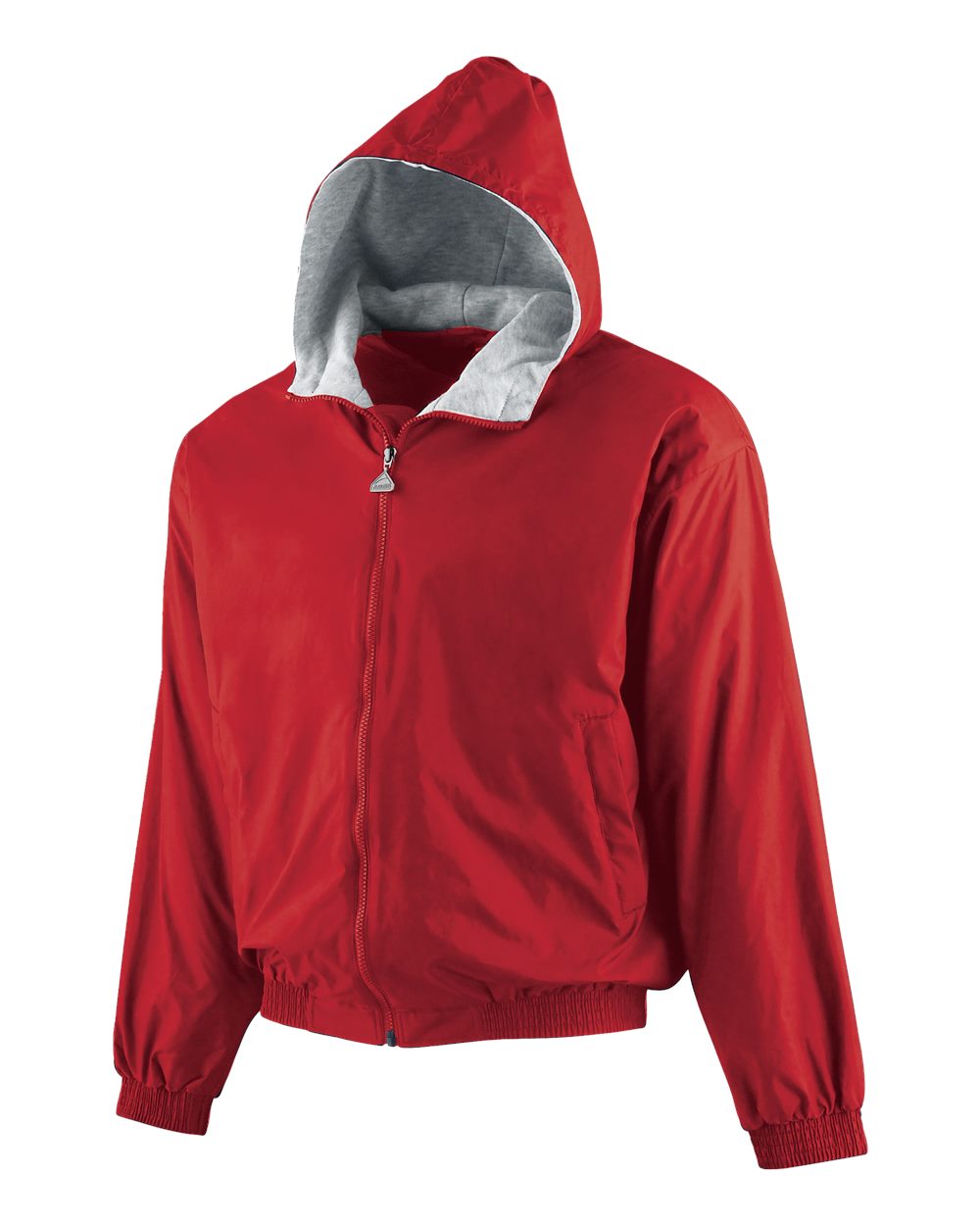 Augusta Sportswear Youth Hooded Taffeta Jacket. 3281 - Red